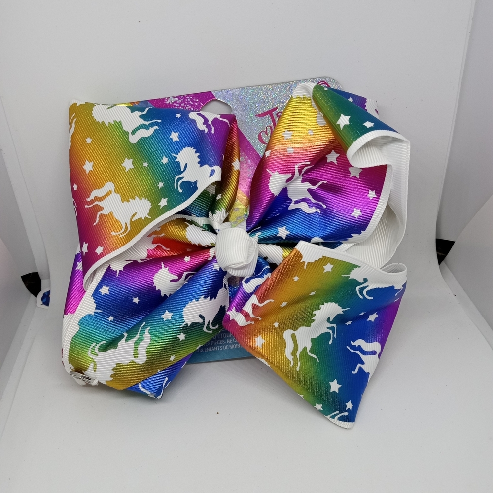 JoJo Siwa Multicolor Unicorn Hair Bow